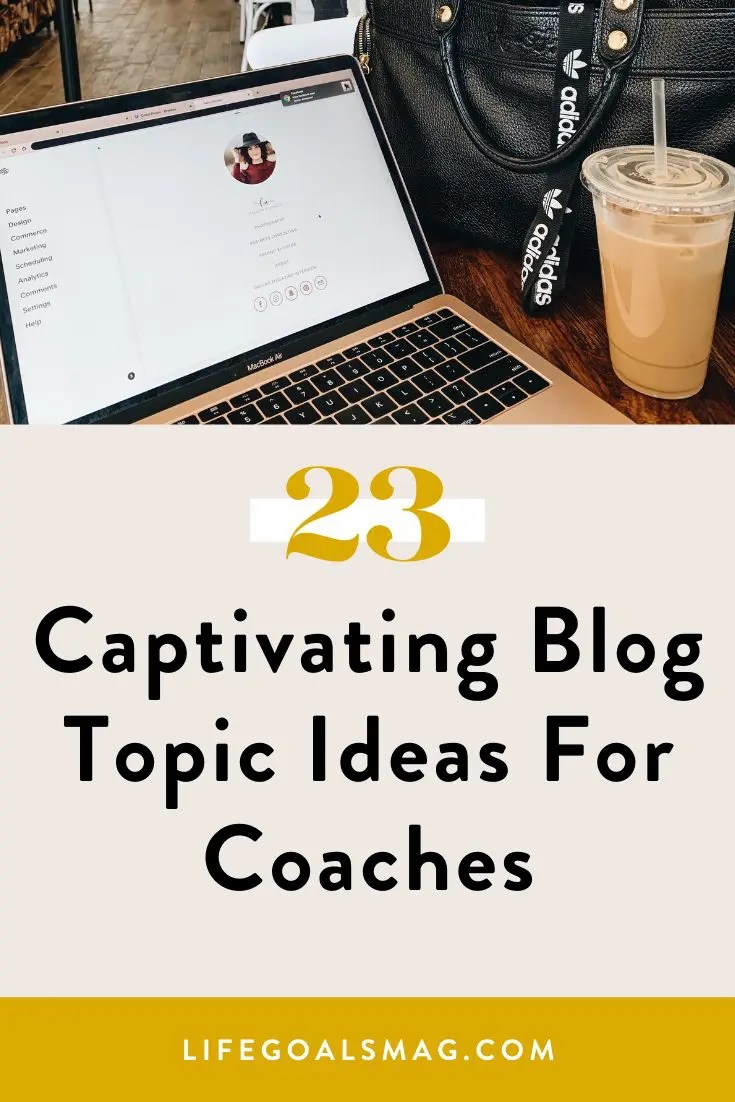 blog post ideas for business coaches