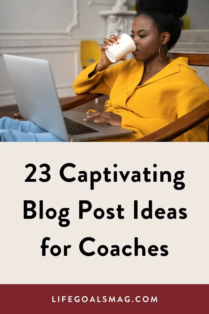 blogging ideas for coaches
